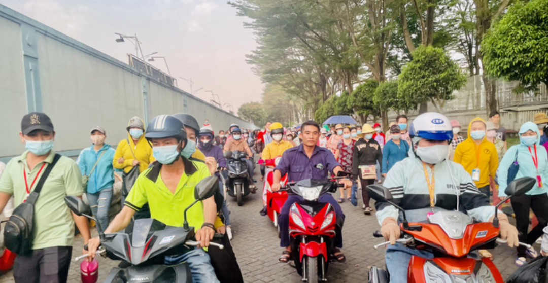 Вьетнамские текстильщики